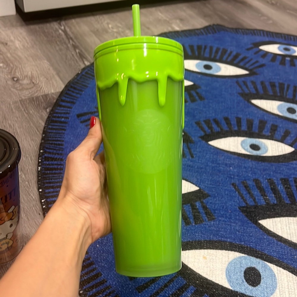 Viral slime cup Starbucks Halloween 2023